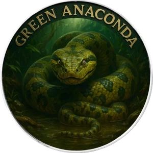 Srebrna moneta Amerykański Orzeł Green Anaconda 2026