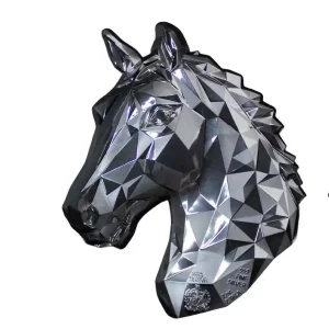 Srebrny numizmat Low poly Lunar Horse 2 uncje srebra