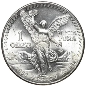 Srebrna moneta Libertad 1 uncja Srebra 1983
