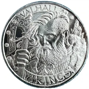 Srebrna moneta Valhalla Vikings Odin Owns Ye All 1 uncja srebra 2022