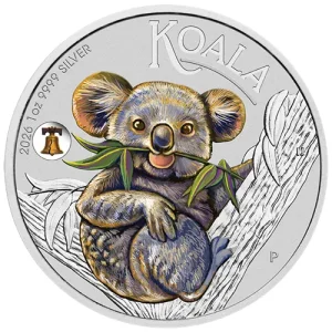 Srebrna moneta Koala 1 uncja srebra 2026 ANA