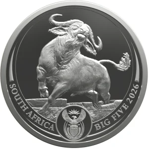 Srebrna moneta Big Five III Buffalo 1 uncja srebra 2026