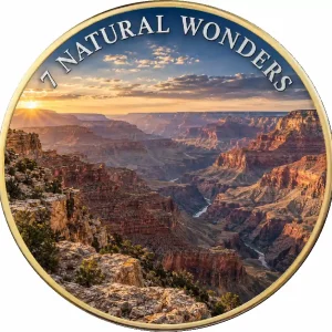 Moneta kolekcjonerska 7 Natural Wonders: Great Canyon