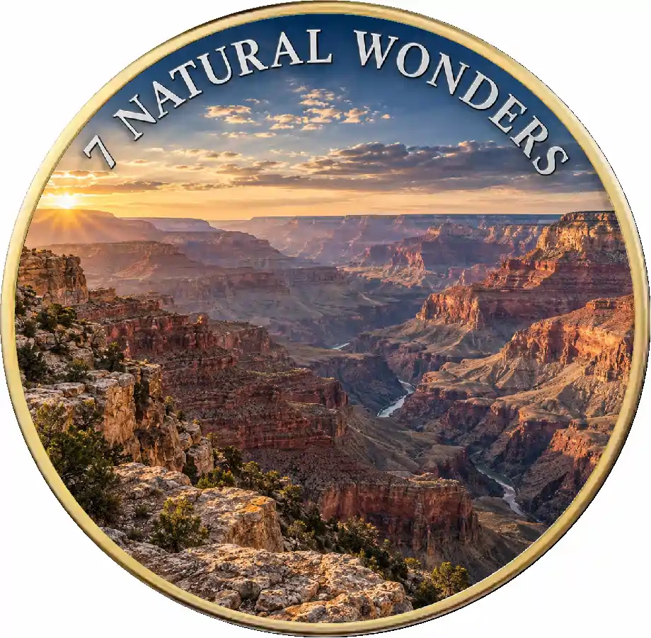 Moneta kolekcjonerska 7 Natural Wonders: Great Canyon