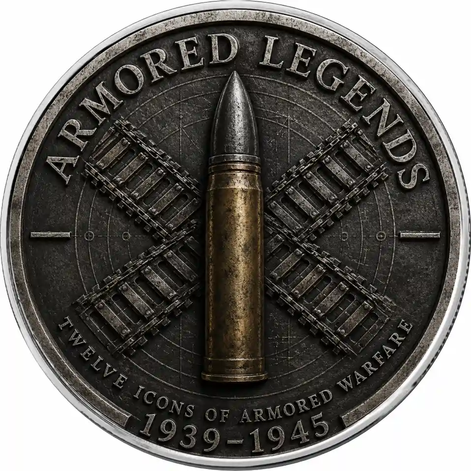 Srebrna moneta Amerykański Orzeł Armored Legends of World War II 1 uncja srebra 2026