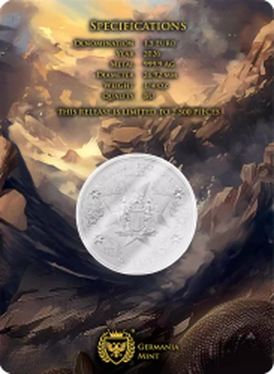 Srebrna moneta Malta Golden Eagle 1/4 uncji srebra 2026 - obrazek 2