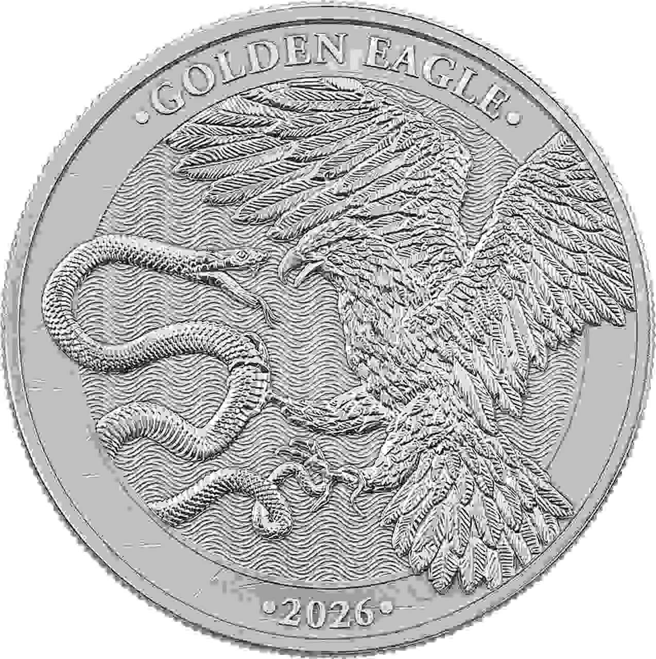 Srebrna moneta Malta Golden Eagle 1/4 uncji srebra 2026 - obrazek 4