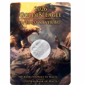 Srebrna moneta Malta Golden Eagle 1/10 uncji srebra 2026