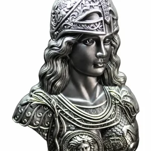 Srebrna moneta Samoa Athena 2 uncje srebra 2026