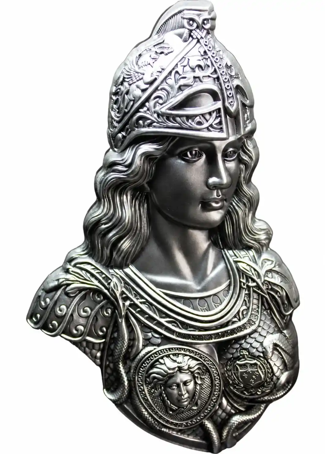 Srebrna moneta Samoa Athena 2 uncje srebra 2026