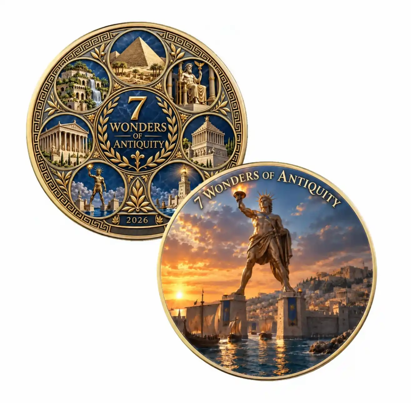 7 Wonders of Antiquity: Colossus of Rhodes