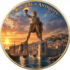 Moneta kolekcjonerska 7 Wonders of Antiquity: Colossus of Rhodes