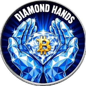 Srebrna moneta Amerykański Orzeł Diamond Hands 1 uncja srebra 2026