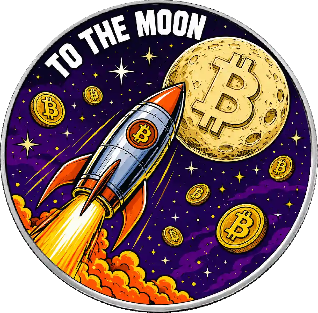 Srebrna moneta Amerykański Orzeł To The Moon 1 uncja srebra 2026
