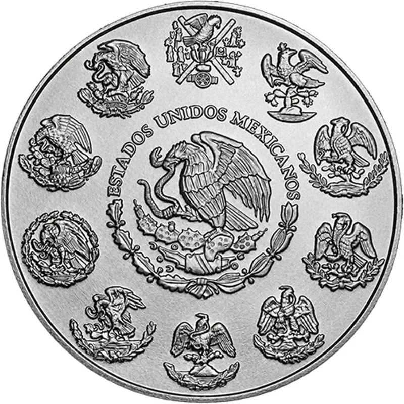 Srebrna moneta Libertad 2026 1 uncja srebra rewers