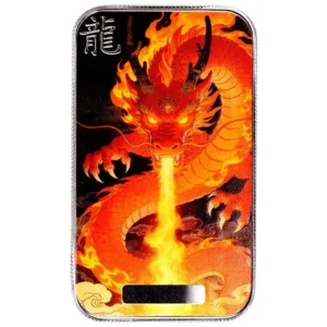 Srebrna sztabka Dragon Lièyàn Blazing Fire 1 uncja srebra 2026