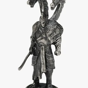 Srebrna Figurka Szachy Królewskie: Husarz 1 uncja srebra