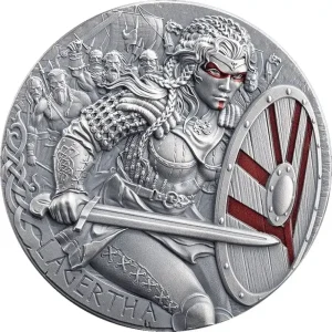 Srebrna moneta The Way to Valhalla: Lagertha 2 uncje srebra 2026